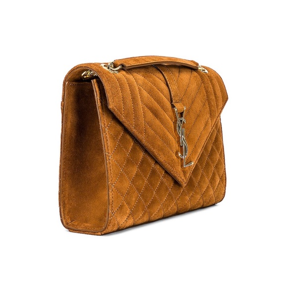 SAINT LAURENT Medium Envelope Chain Bag - Picture 4 of 15